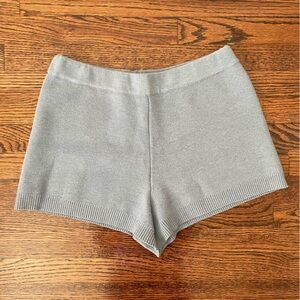 Modern Citizen Knit shorts, dusty blue